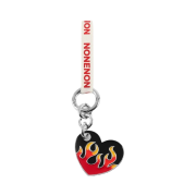 Nonenon Flame Love Keyring Red Short