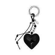 Sentiments No.424 Key Ring Black