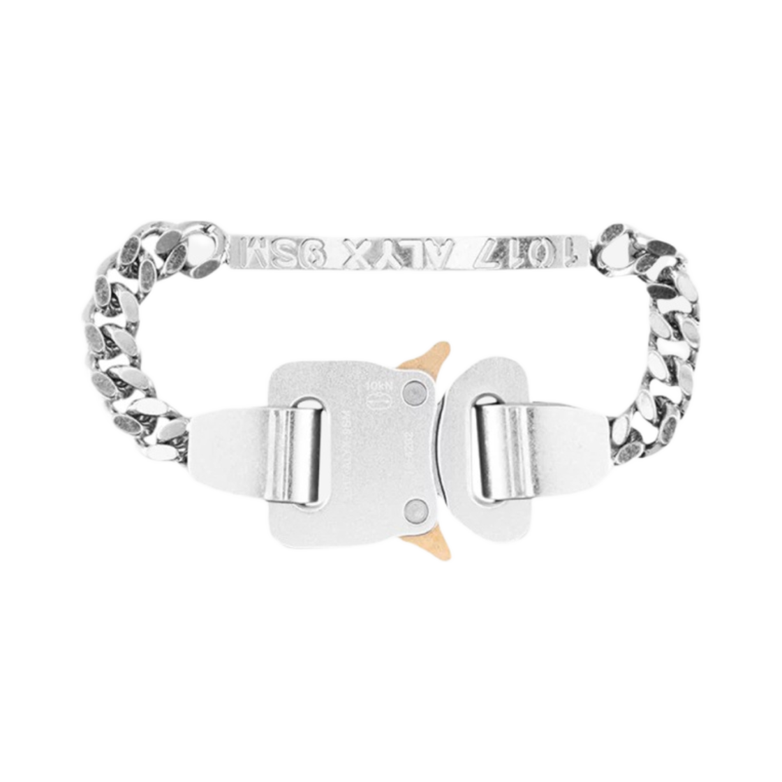 AAUJW0034OT02GRY0002 1017 Alyx 9SM Metal Buckle Bracelet Silver