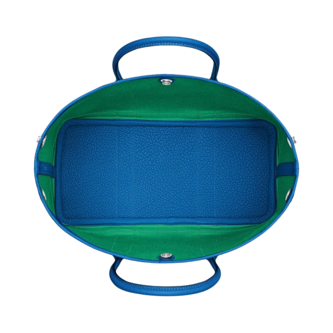 에르메스 가든 파티 30 백 오피시에 네곤다 & 팔라듐 하드웨어 멍뜨 블루 잔지바(Hermes Garden Party 30 Bag Officier Negonda & Palladium Menthe Bleu Zanzibar) - 3