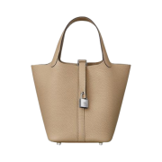 Hermes Picotin Lock 18 Bag Clemence & Palladium Trench