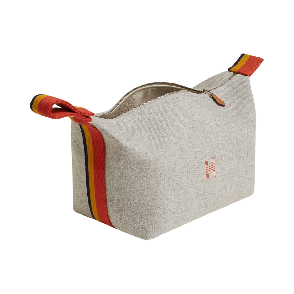 에르메스 라지 브리드 어 브랙 로카바 케이스 울 & 그리 플라넬(Hermes Large Bride-A-Brac Rocabar Case Wool & Gris Flanelle) - 2