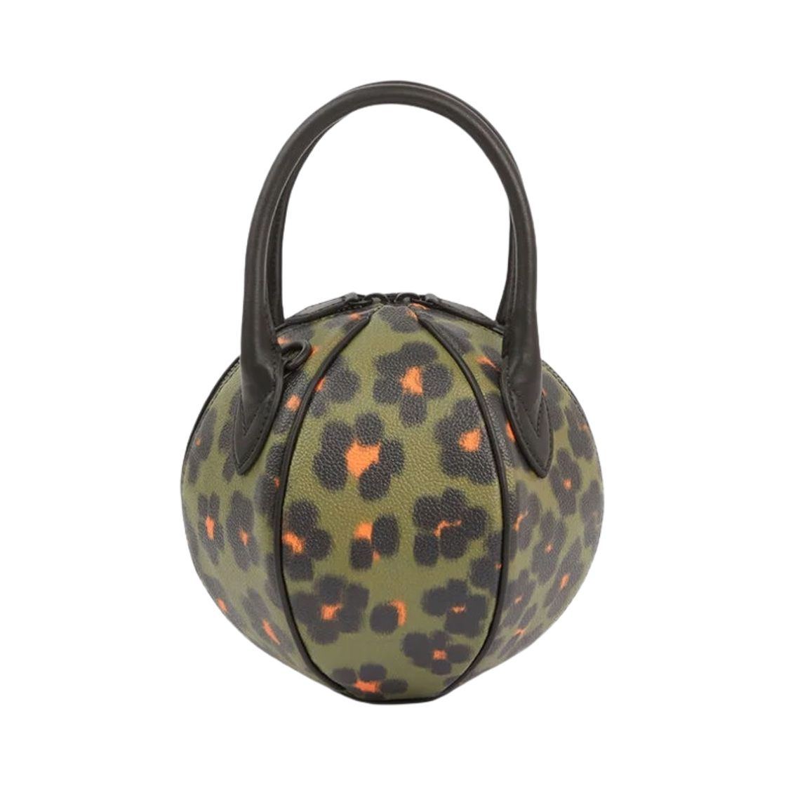 겐조 하나 레오파드 디스커버 핸드백 카키(Kenzo Hana Leopard Discover Handbag Khaki) - 2