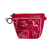 Peaceminusone Bandana Pouch #1 Red