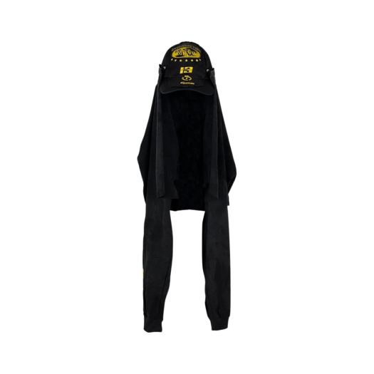 24-AC001 Black & Yellow Resurrection13 Remake Sleeve Mixed Ballcap Black Yellow