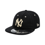 New Era MLB x Ralph Lauren New York Yankees Retro Crown 9Fifty Strapback Black