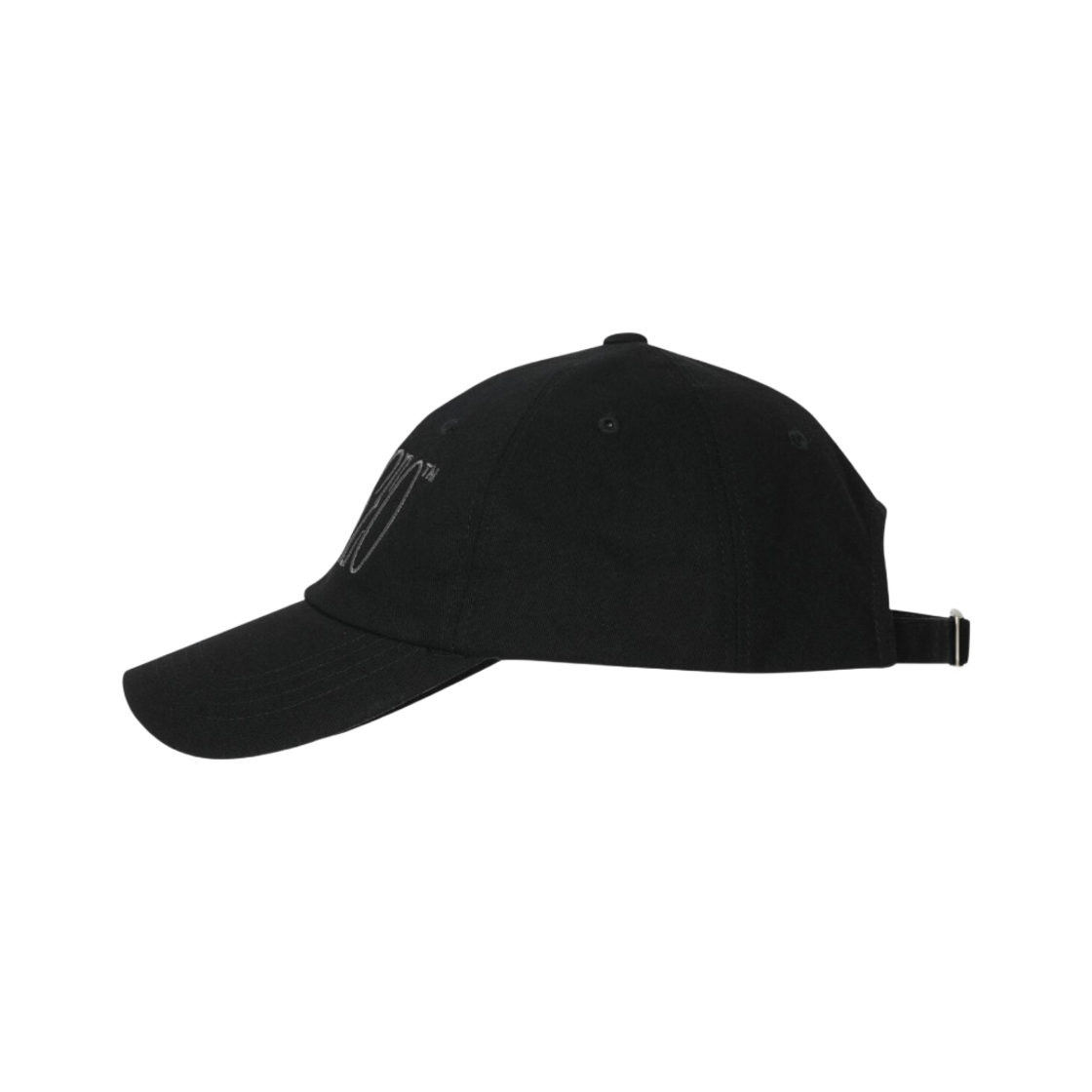 ●BOHEMIAN SEOUL● BOHEMSEO SIGNATURE LOGO PIGMENT BALL CAP BOHEMIAN SEOUL] SIGNATURE LOGO PIGMENT BALL CAP, CHARCOAL