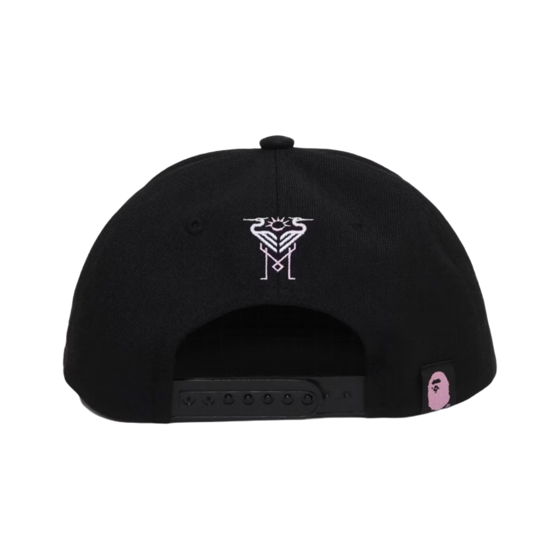 베이프 x 인터 마이애미 CF 스냅백 캡 블랙(BAPE x Inter Miami CF Snap Back Cap Black) - 2