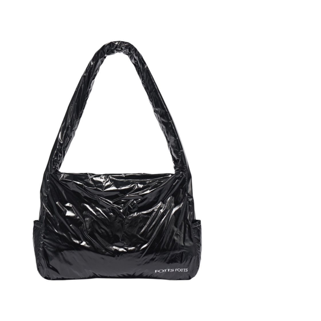포츠포츠 퍼퍼 백 빅 블랙(Fottsfotts Puffer Bag Big Black)
