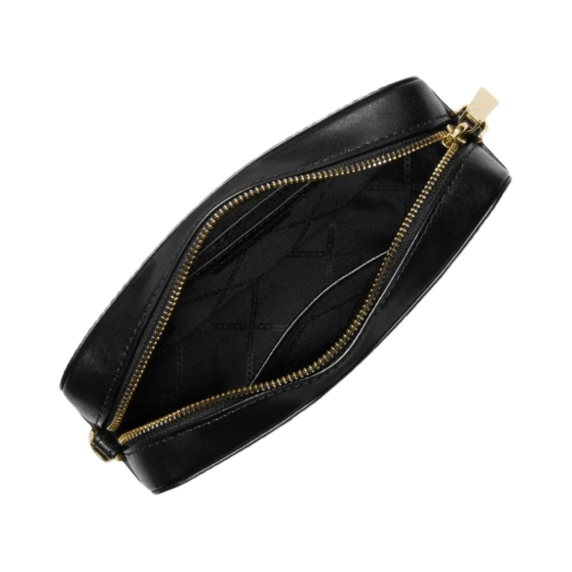 마이클 코어스 제트 세트 미디움 로고 크로스바디백 브라운 블랙(Michael Kors Jet Set Medium Logo Crossbody Bag Brown Black) - 2