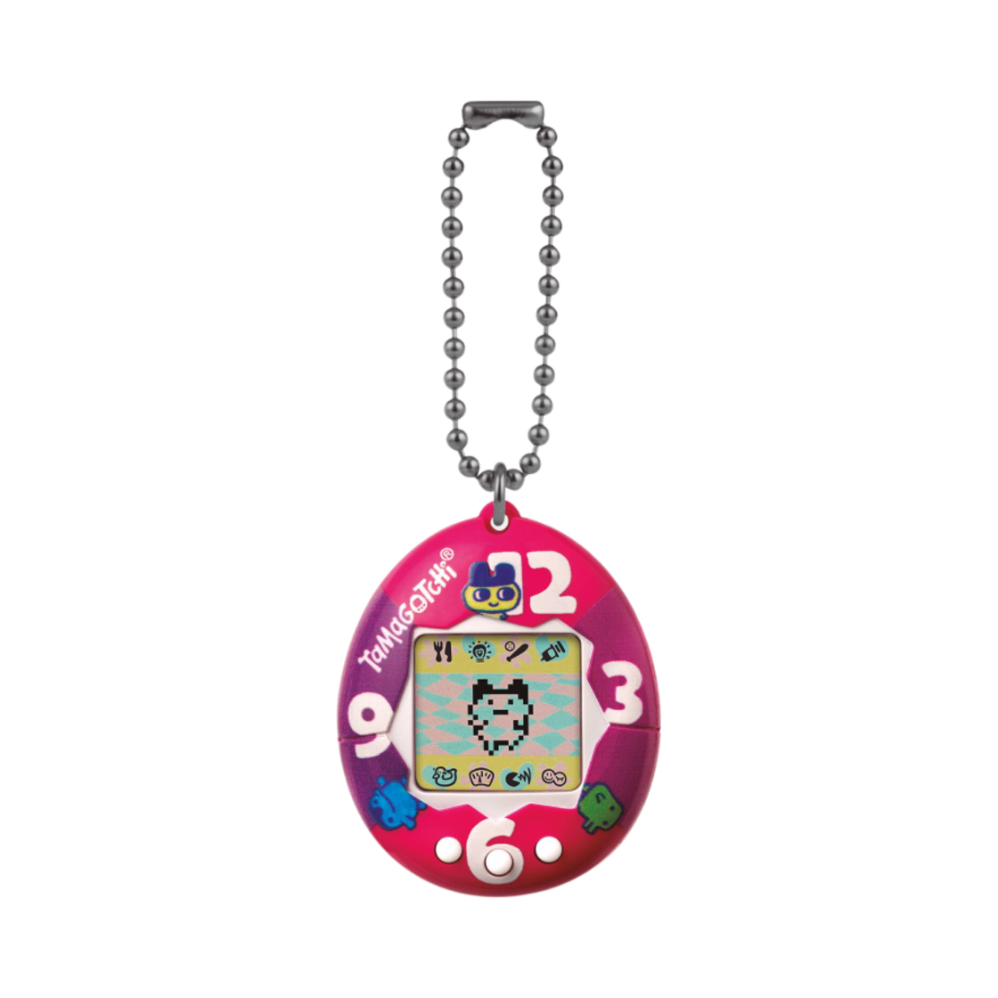 - Tamagotchi Original Purple Pink Clock