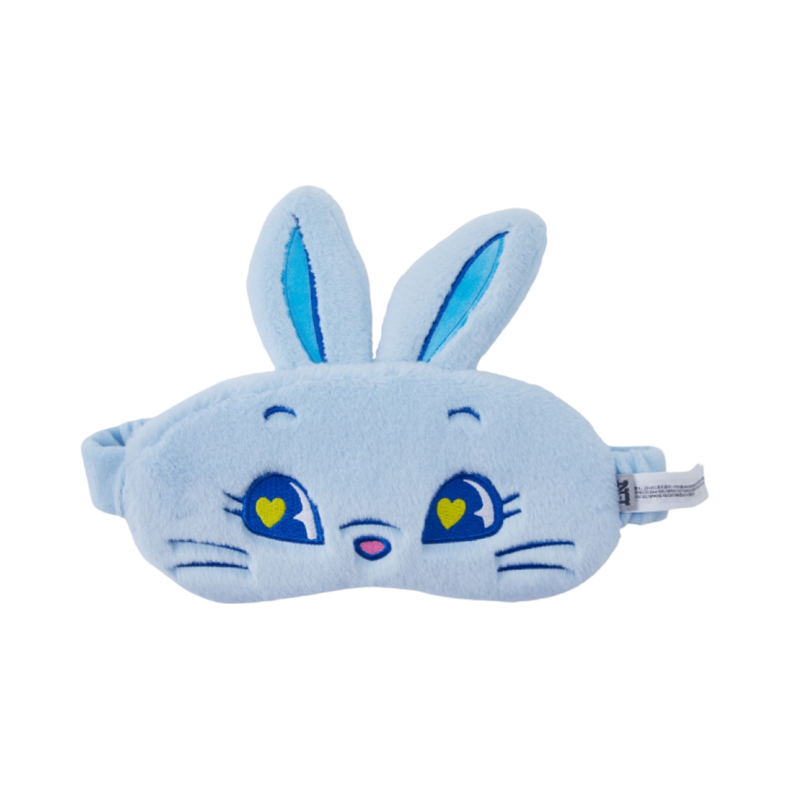 - NewJeans Tokki Plush Sleep Mask Blue