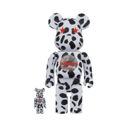 Bearbrick x Atmos Dalmatian 100% & 400% Set