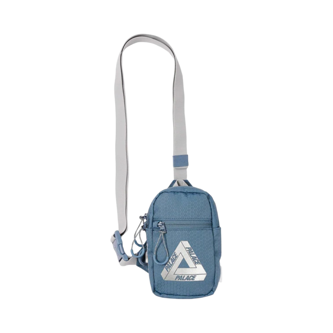 팔라스 코듀라 에코 헥스 립스탑 샷 백 슬레이트 그레이 - 23FW(Palace Cordura Eco Hex Ripstop Shot Bag Slate Grey - 23FW)