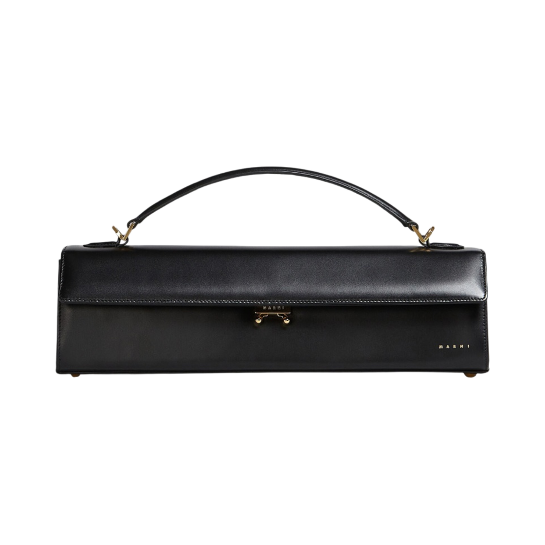 마르니 레더 릴레이티비티 라지백 블랙(Marni Leather Relativity Large Bag Black) - 1
