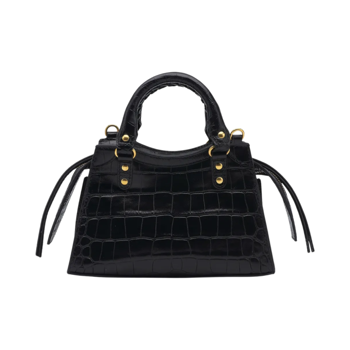 발렌시아가 네오 클래식 미니 핸드백 블랙(Balenciaga Neo Classic Mini Handbag Black) - 2