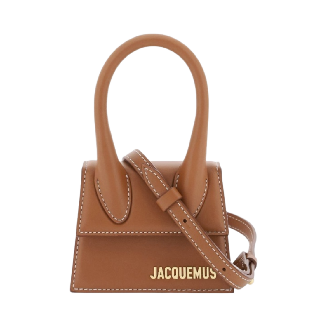 자크뮈스 르 치키토 시그니쳐 미니 핸드백 라이트 브라운(Jacquemus Le Chiquito Signature Mini Handbag Light Brown) - 1