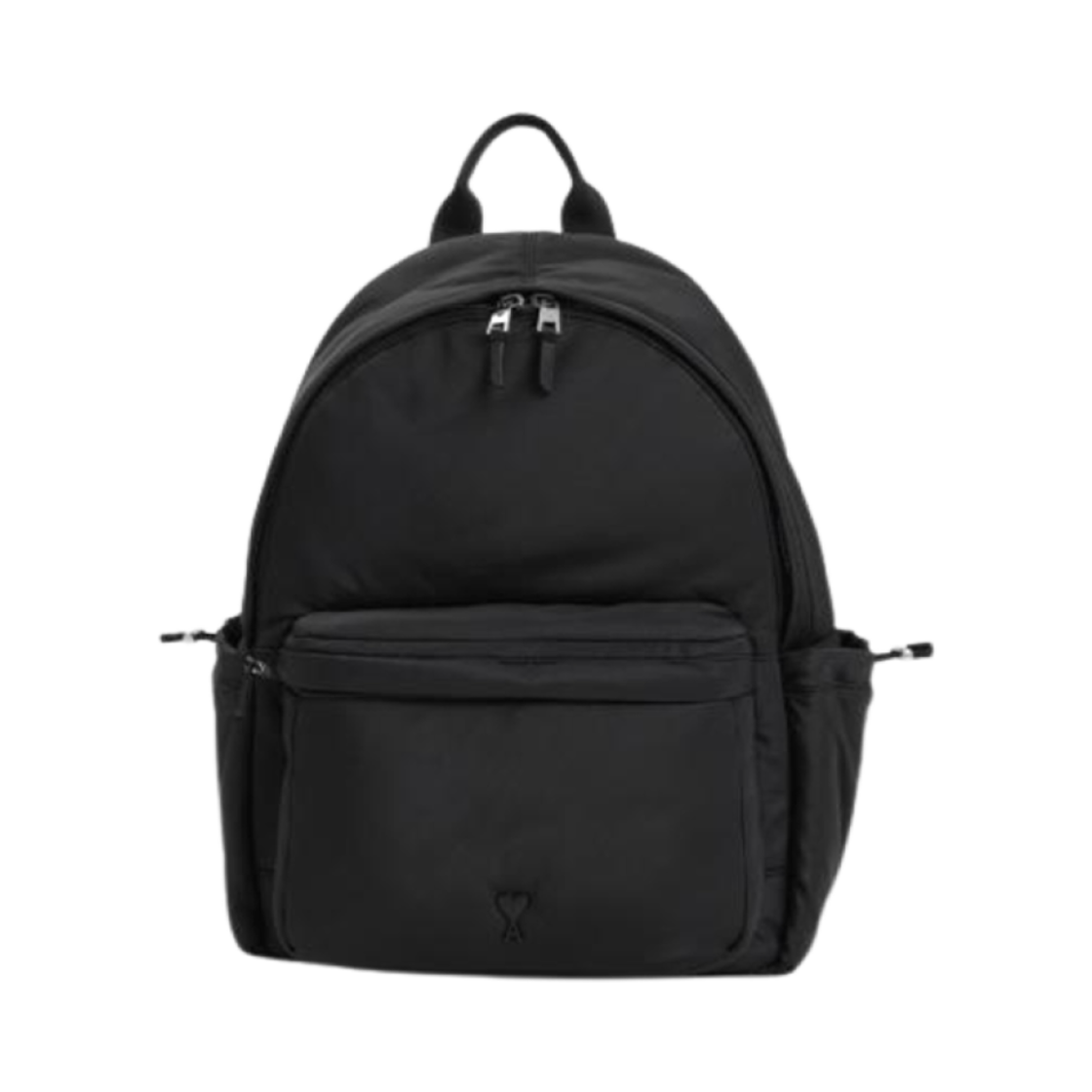 아미 톤온톤 하트 로고 백팩 블랙(AMI de Coeur Backpack Black)