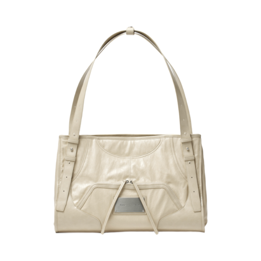 Matin Kim Two Way Strap Square Bag Beige