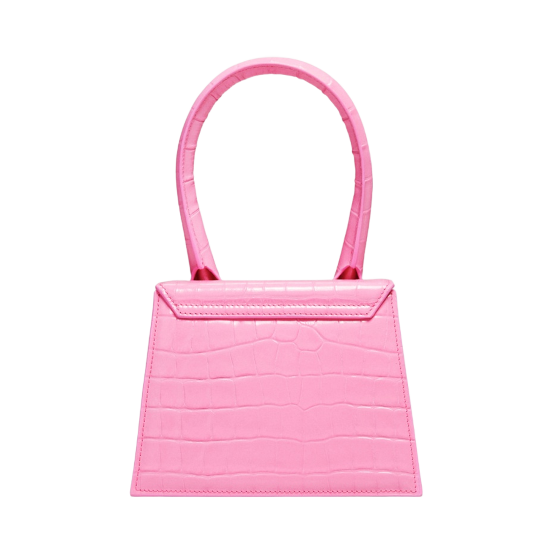 자크뮈스 르 치키토 모옌 시그니쳐 핸드백 크로코 핑크(Jacquemus Le Chiquito Moyen Signature Handbag Croco Pink) - 2