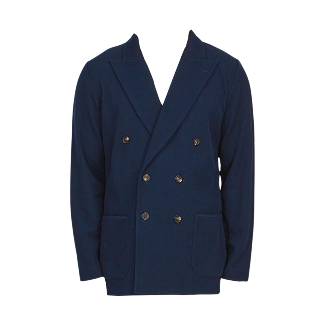 EPLJM78-EP60002-850 Lardini Double Breasted Jacket Navy
