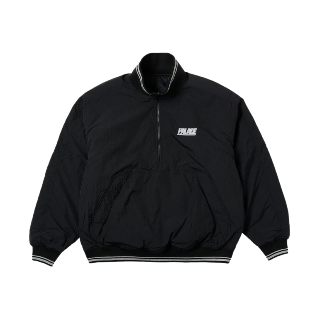 팔라스 리버시블 퀼트 스포츠 봄버 블랙 - 23SS(Palace Reversible Quilted Sports Bomber Black - 23SS)