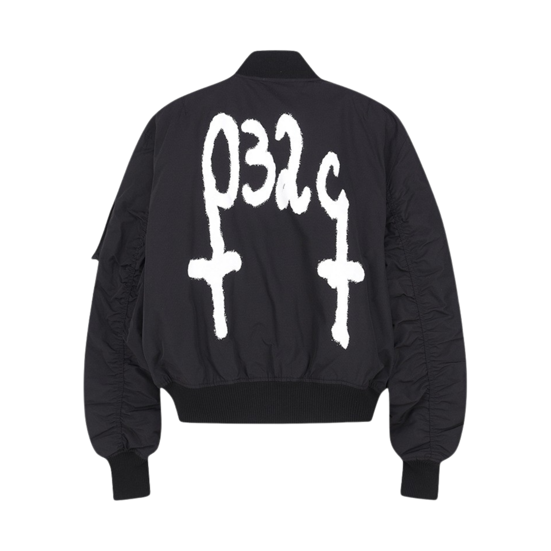 032c 메이헴 봄버 자켓 블랙(032c Mayhem Bomber Jacket Black)