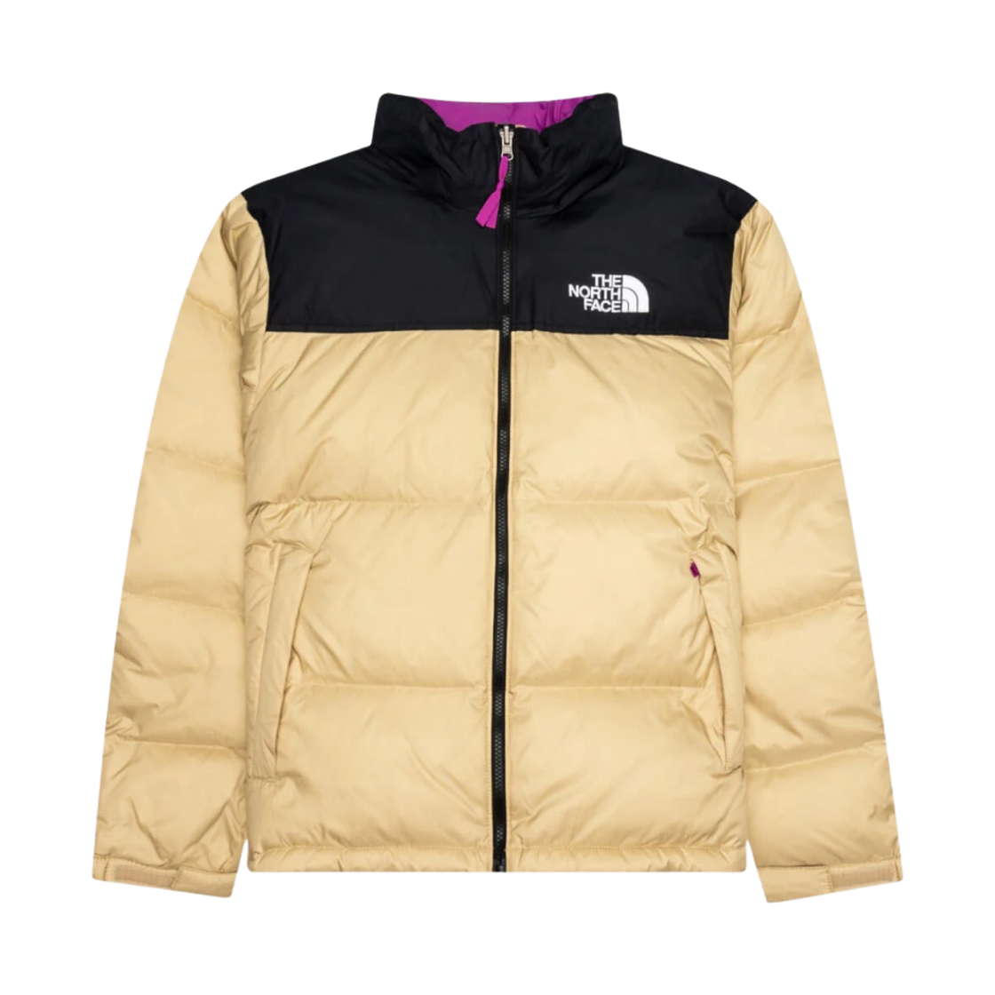 NF0A3C8DLK5 The North Face 1996 Retro Nuptse Jacket Khaki Stone