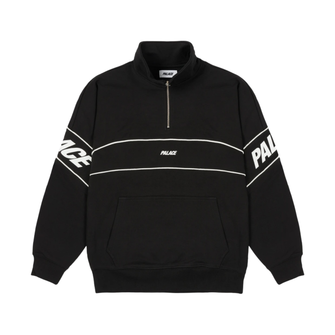 팔라스 파이프 드롭 숄더 퍼넬 블랙 - 21FW(Palace Pipe Drop Shoulder Funnel Black - 21FW) - 1