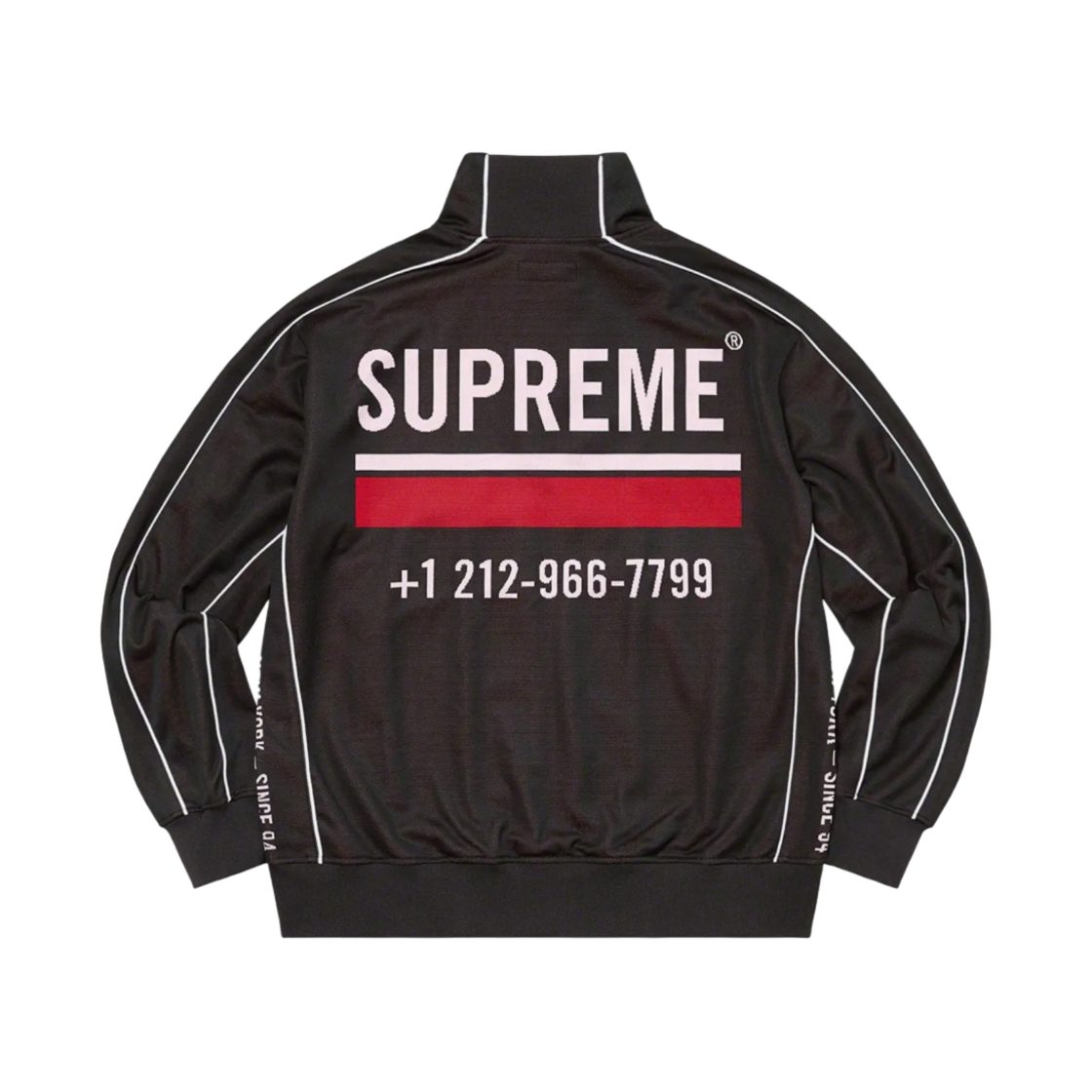 슈프림 월드 페이머스 자카드 트랙 자켓 블랙 - 22FW(Supreme World Famous Jacquard Track Jacket Black - 22FW) - 2