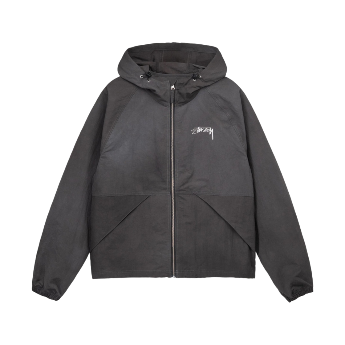 스투시 웨이브 다이 비치 쉘 자켓 블랙(Stussy Wave Dye Beach Shell Jacket Black)