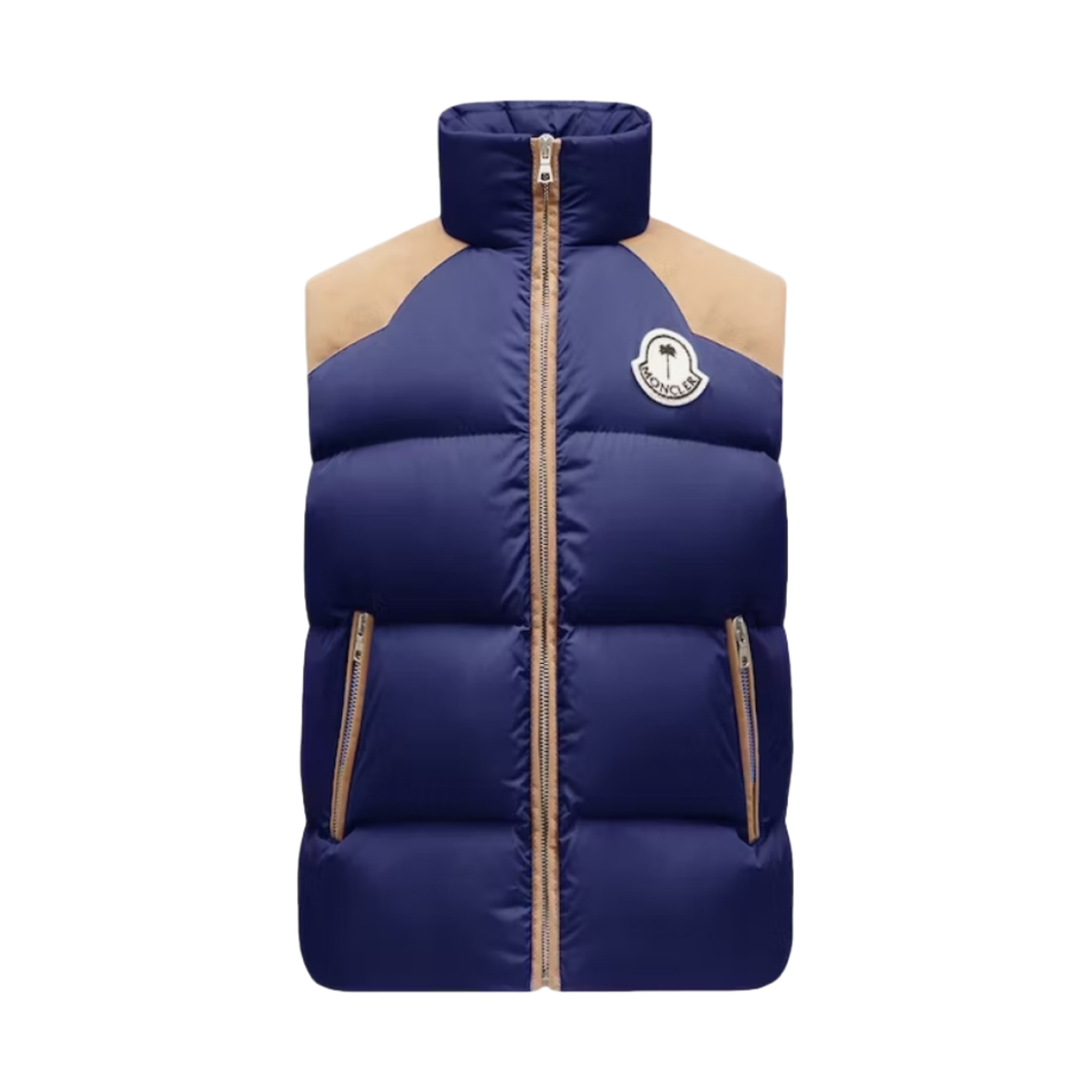 몽클레르 x 팜 엔젤스 카마코우 베스트 나이트 블루 - 21FW(Moncler x Palm Angels Kamakou Vest Night Blue - 21FW)