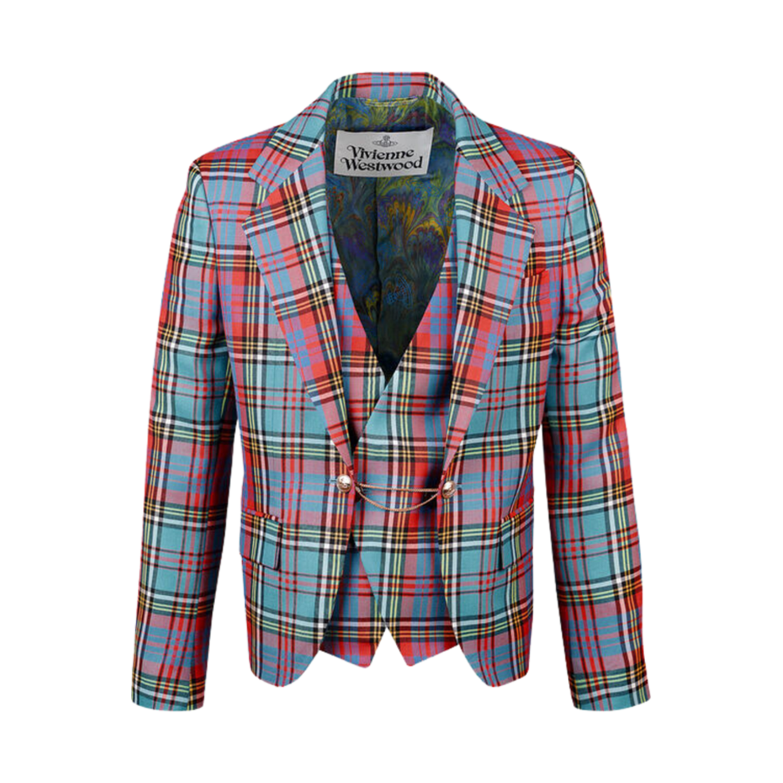 비비안 웨스트우드 웨이스트코트 자켓 타르탄(Vivienne Westwood Waistcoat Jacket Tartan) - 1