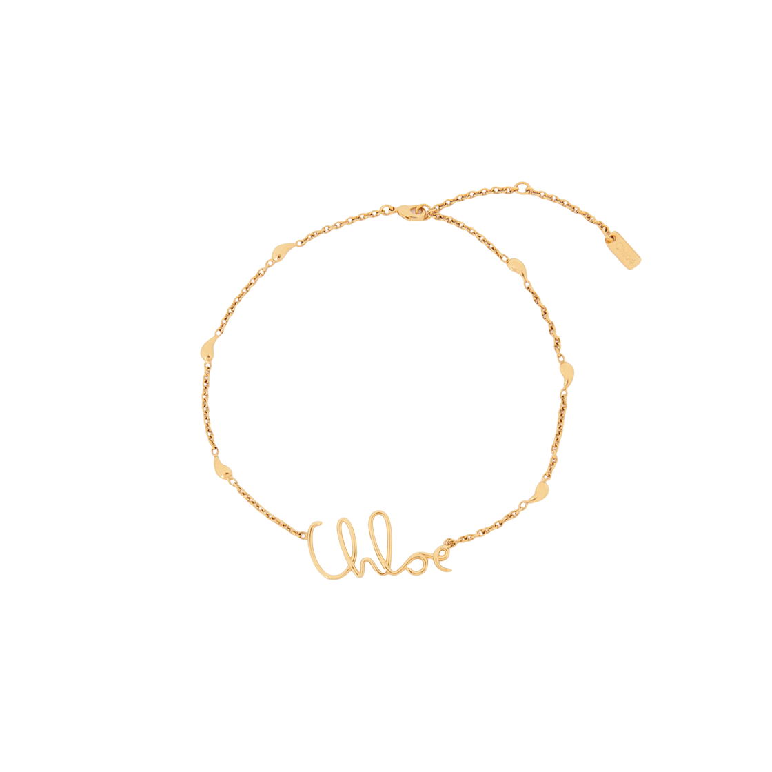 CHC24AFO64CB79DC Chloe Chloe Iconic Necklace Vintage Gold