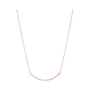 Tiffany & Co. Tiffany T Smile Pendant Small Rose Gold