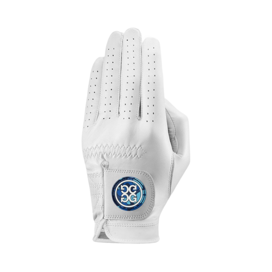 G4MS22G62 G/Fore Essential Camo Patch LH Golf Glove Snow Azure