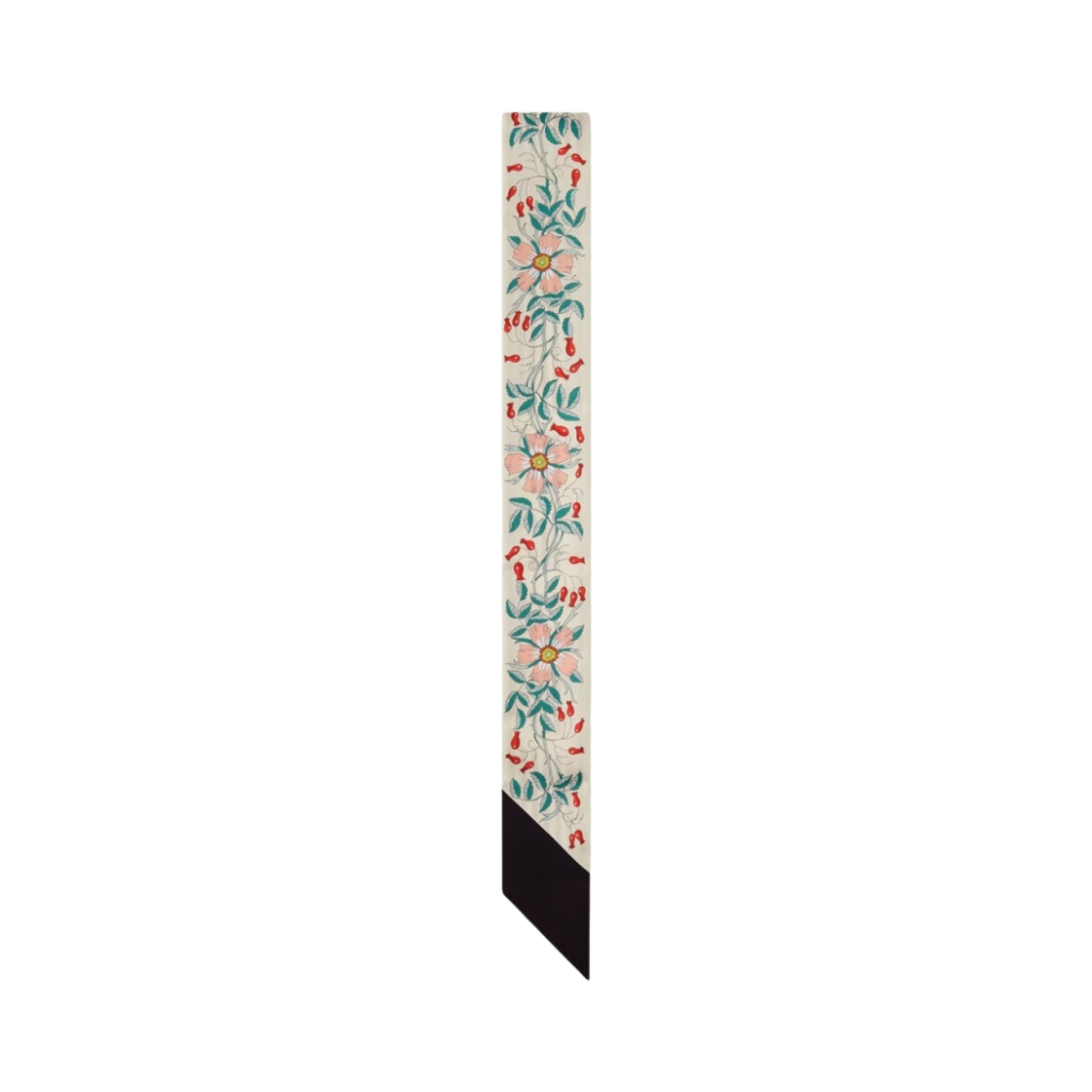 【関税&送料込】Gucci Gg Chain Horsebit Print Silk Neck Bow Printed silk ribbon in brown | GUCCI® US