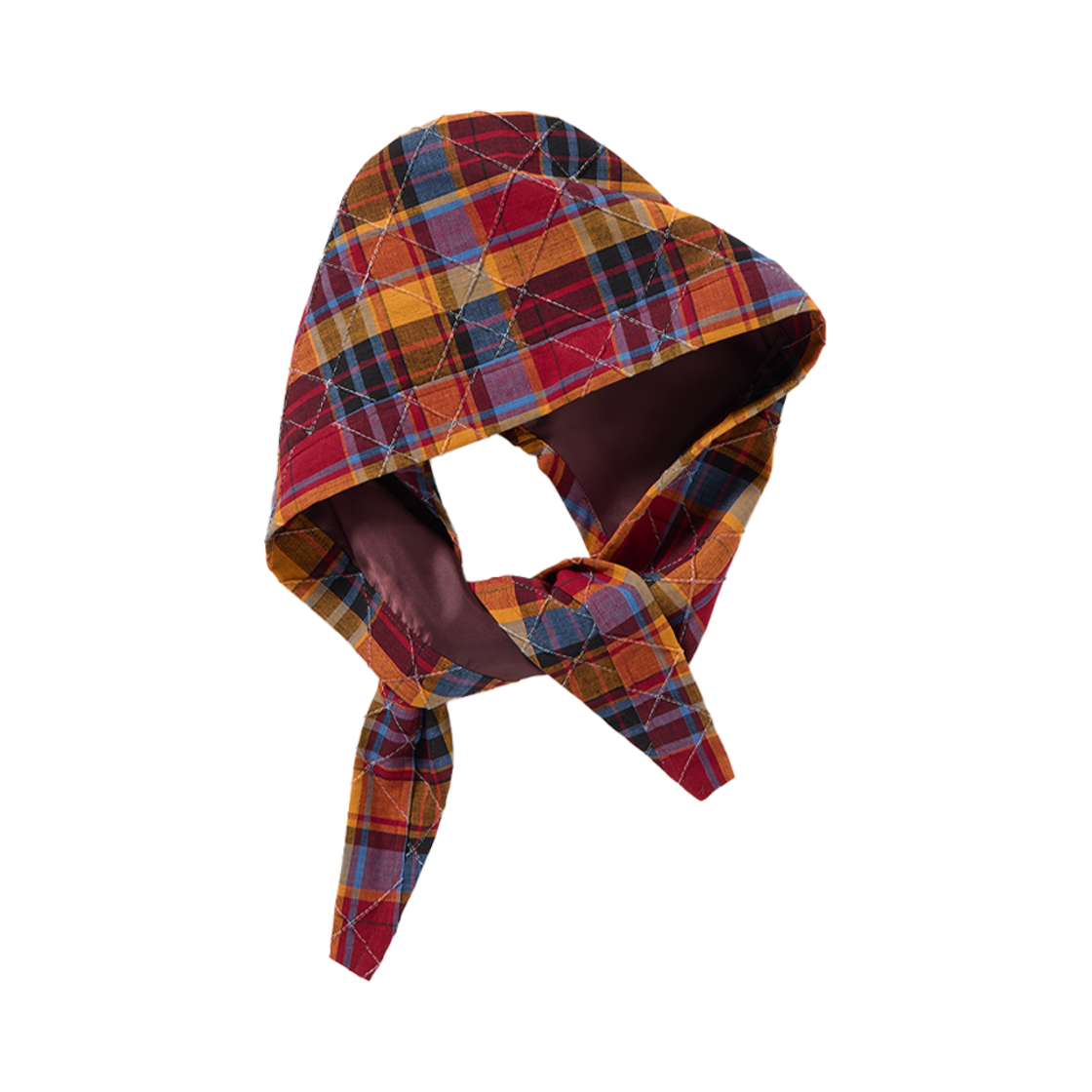 퍼버즈 우먼 헤드 앤 넥 스카프 오렌지 - 25SS(Perverze Women Head And Neck Scarf Orange - 25SS)