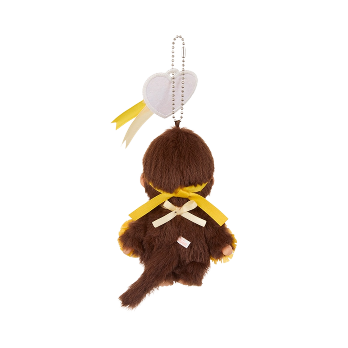 몬치치 해피 컬러 보이 키 체인 옐로우(Monchhichi Happy Color Boy Key Chain Yellow) - 2
