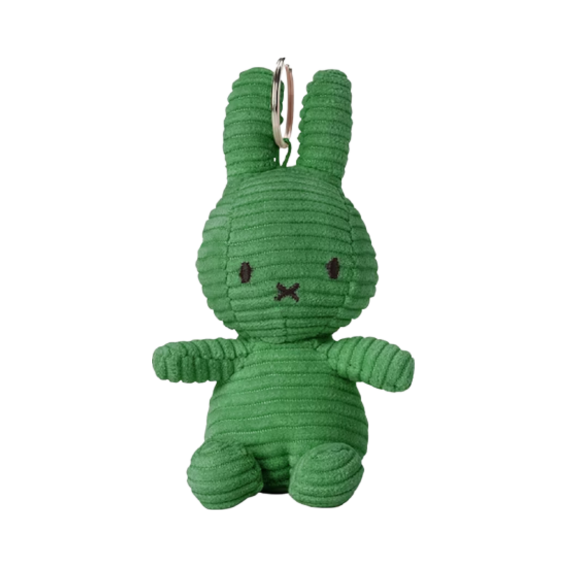 미피 x 본 톤 토이 키체인 코듀로이 라이트 그린(Miffy x Bon Ton Toys Keychain Corduroy Light Green)