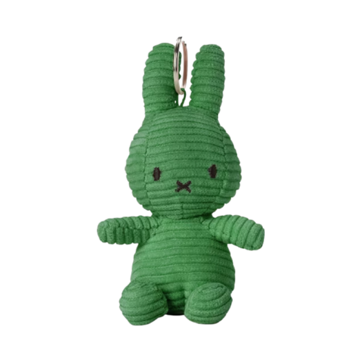 Miffy x Bon Ton Toys Keychain Corduroy Light Green