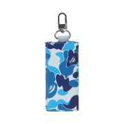 BAPE ABC Camo Key Case Blue