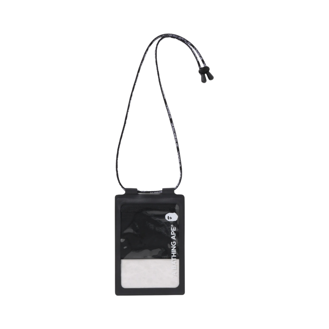 베이프 썸머백 워터프루프 스마트폰 파우치 블랙 - 24SS(BAPE Summer Bag Waterproof Smartphone Pouch Black - 24SS)