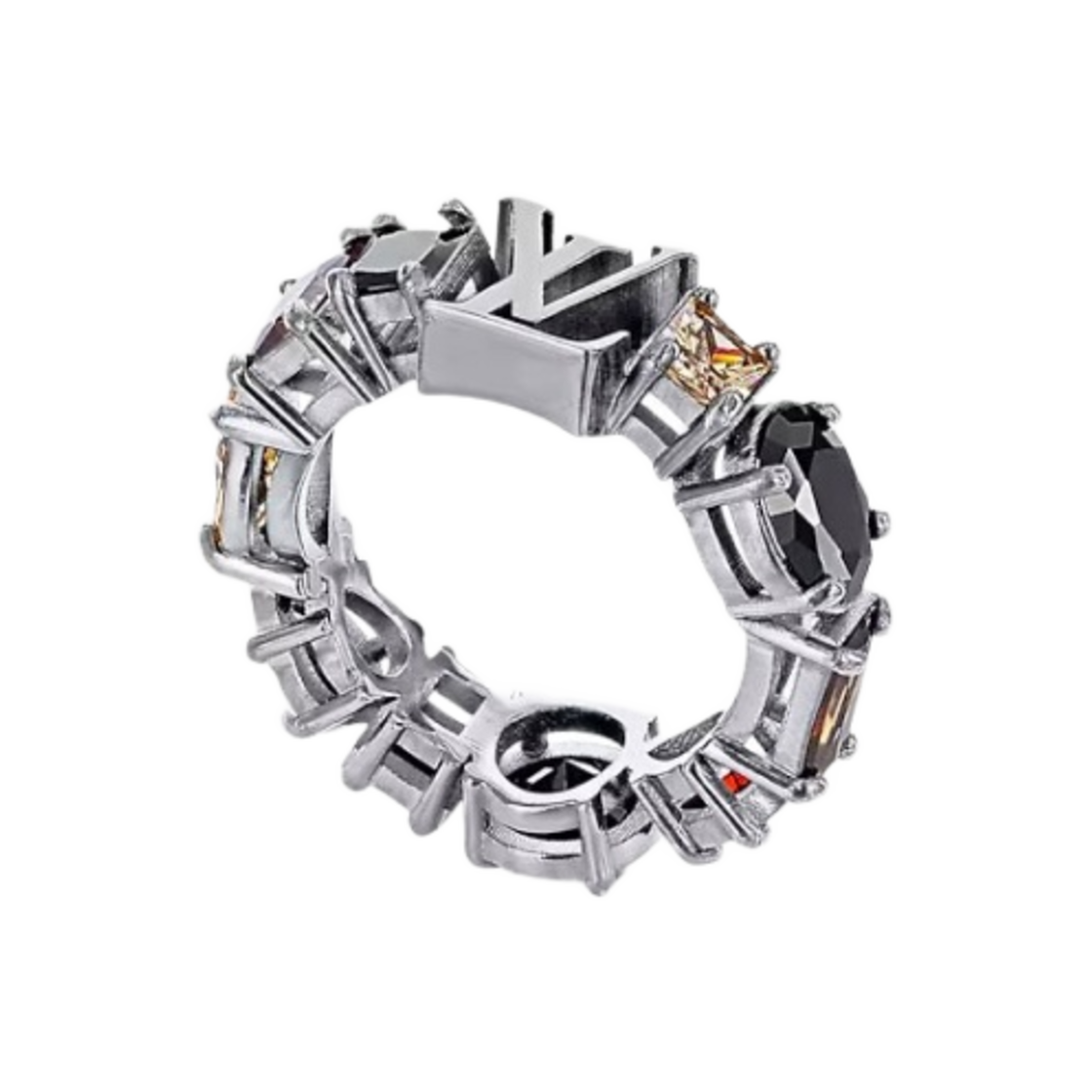 루이비통 LV 라이트 링 루테늄 피니쉬 브래스(Louis Vuitton LV Light Ring Ruthenium Finish Brass) - 3