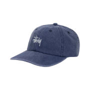 Stussy Washed Stock Low Pro Cap Navy