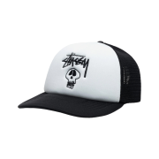 Stussy Skull Mesh Trucker Cap Black