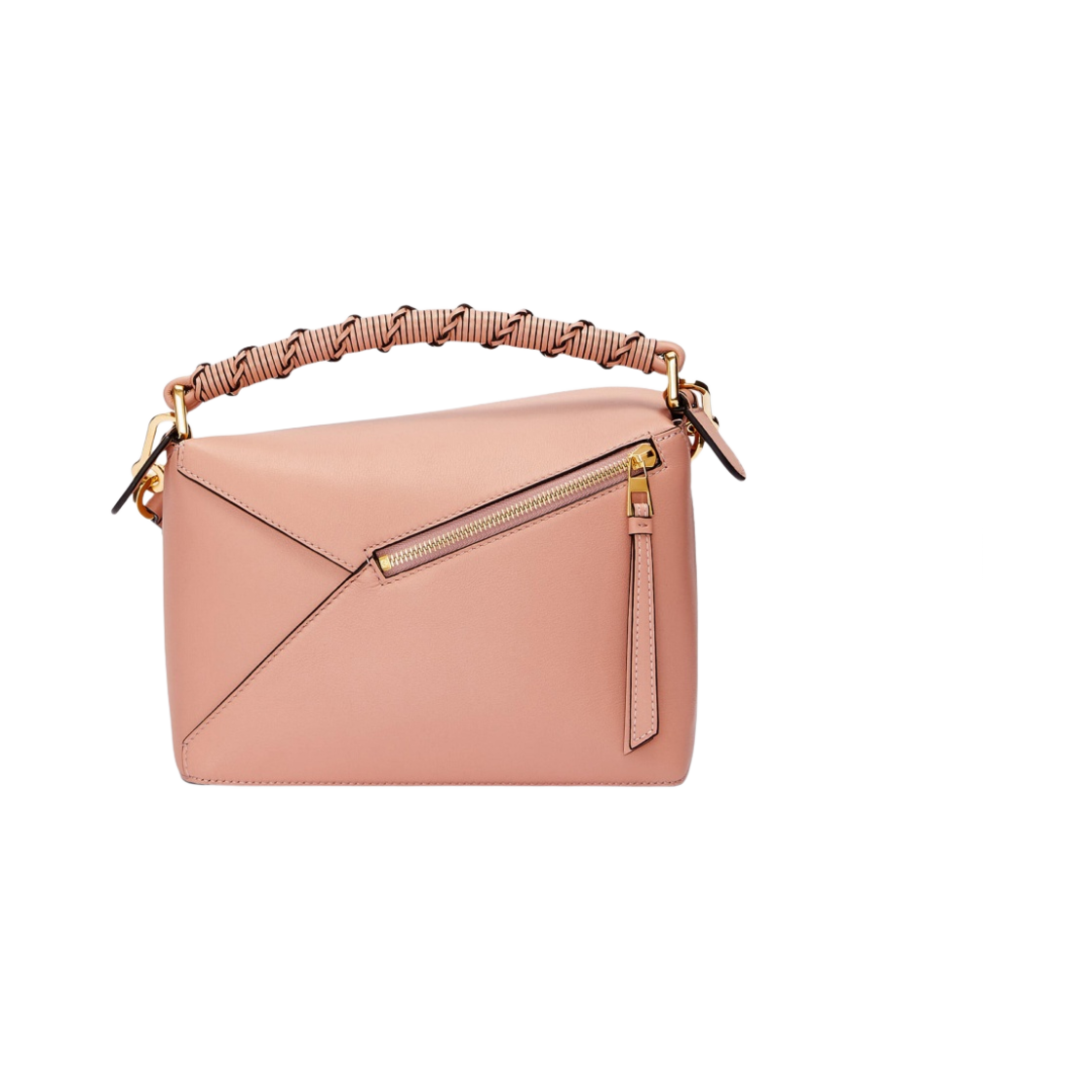 로에베 스몰 퍼즐 엣지백 나파 카프스킨 더스티 핑크(Loewe Small Puzzle Edge Bag in Nappa Calfskin Dusty Pink) - 4
