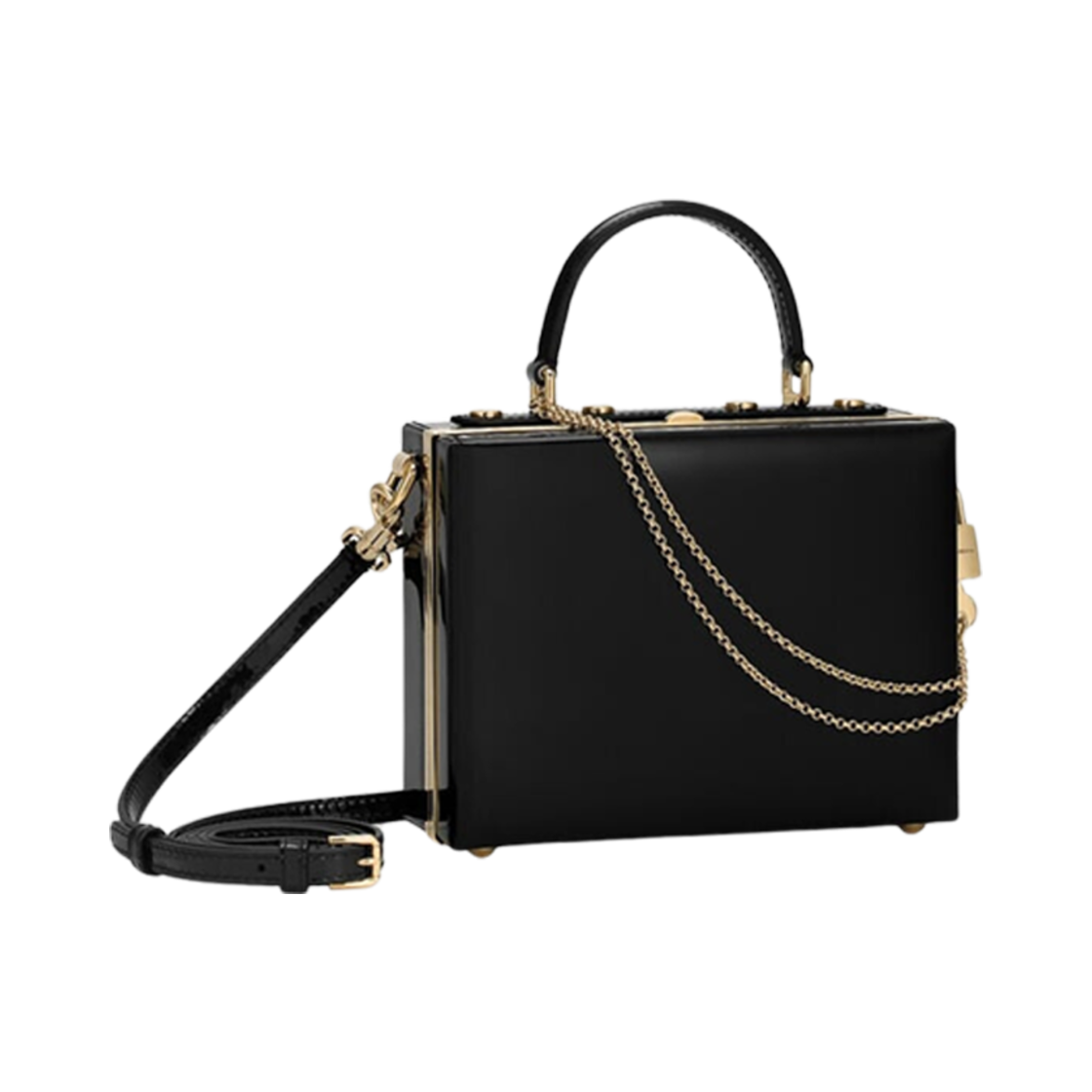 BB7567-A1471-80999 Dolce & Gabbana Dolce Box Handbag Black