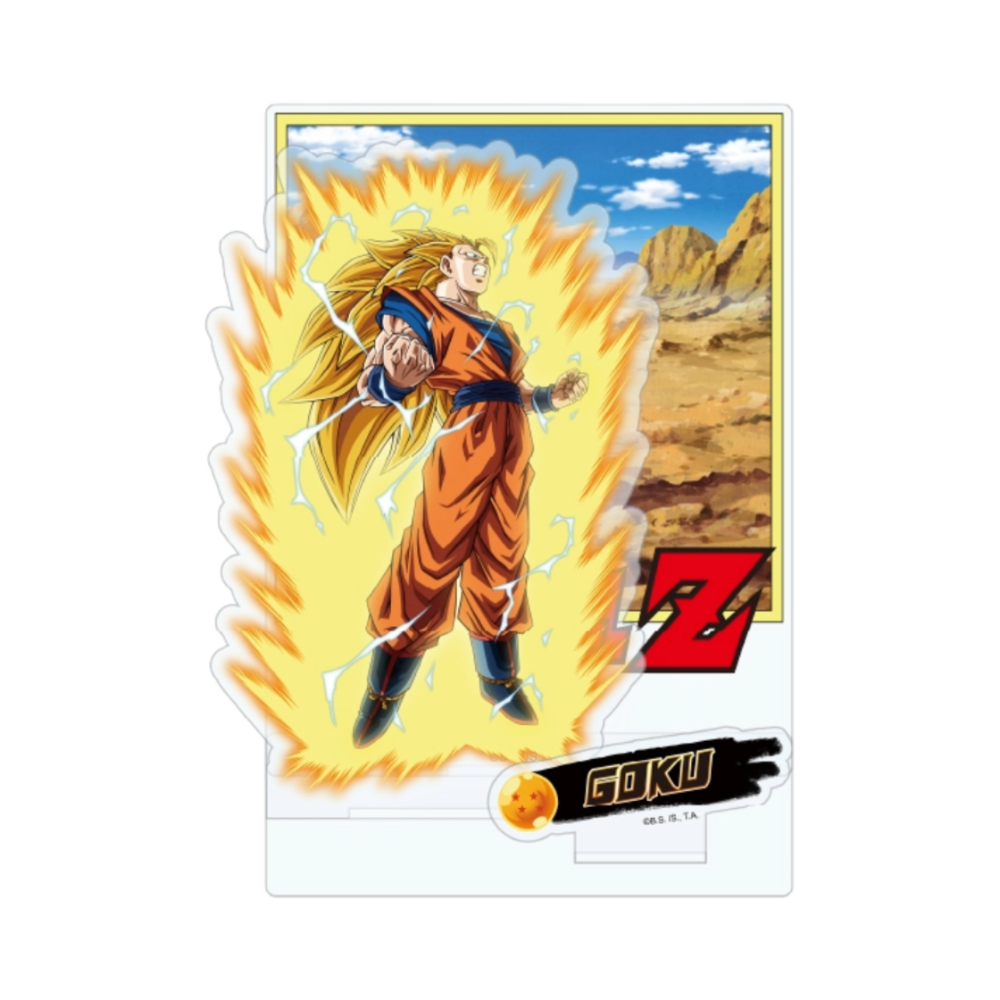 드래곤볼 DBZ 아크릴 디오라마 손오공(Dragonball Acrylic Diorama Goku)