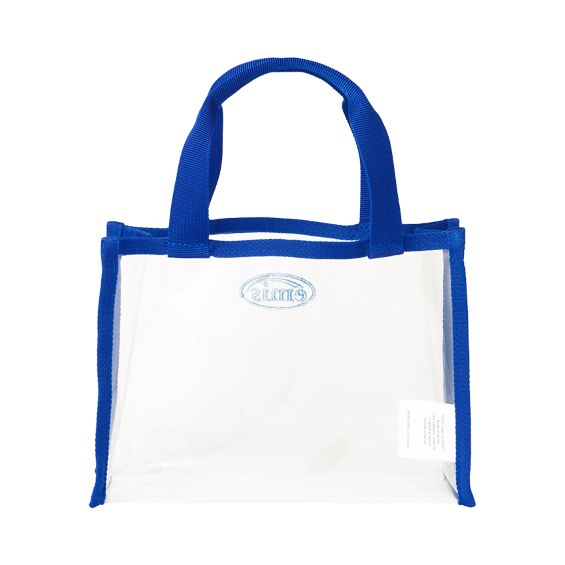 이미스 클리어 미니 스퀘어 백 블루(Emis Clear Mini Square Bag Blue) - 3